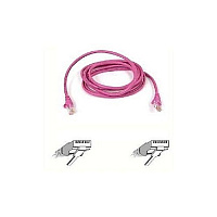 Belkin Cable,cat5e,utp,rj45m/m,2 ,pnk,patch (A3L79102PNK)