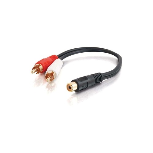 C2G Rca Female To (2) Rca Male Y-cable (03181)