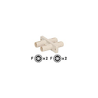 Belkin Fiber Optic Coupler / St/st Mm Duplex (R6F008)
