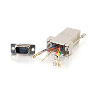 C2G Rj45 To Db9m Mod Adapter - Grey (02945)