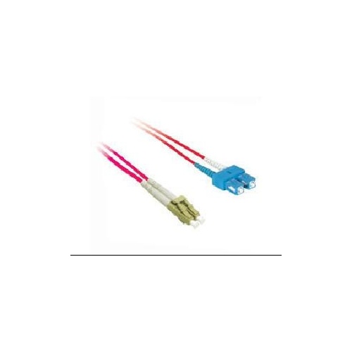 Leviton C2g 2m Lc-sc 50/125 Om2 Mm Fiber-red (37356)