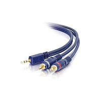 C2G 50ft 3.5mm Stereo-dual Rca Male Y-cable (40617)