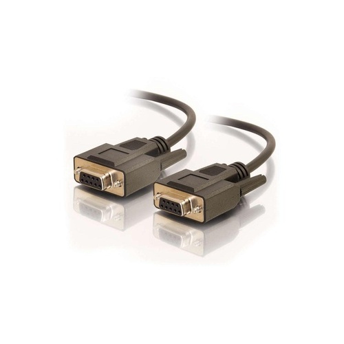 C2G 15ft Db9 F/f Null Modem Cbl Blk (52040)