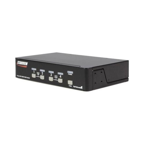 StarTech 4 Port Dvi Usb Kvm Switch With Audio (SV431DVIUA)
