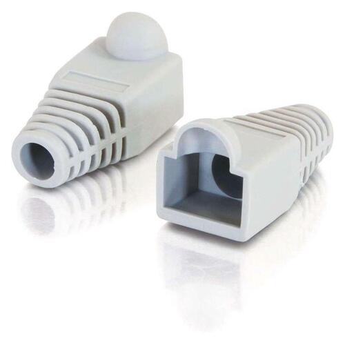 C2G Rj45 Plug Cover-6.0mm Gray-50 Pk (04754)