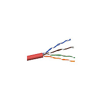 Belkin Cat5e Solid Cable Plenum 1000 Ft Red (A7L5041000PR)
