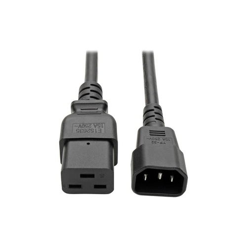 Tripp Lite 10ft Power Cord 15a 14awg C19 To C14 (P047010)