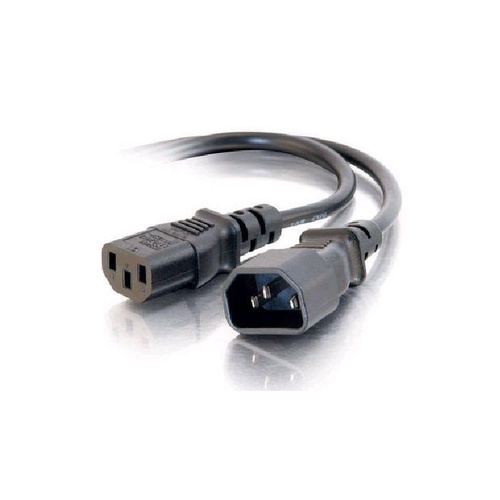 C2G 2ft Computer Power Ext Cord - C13 To C14 (03142)