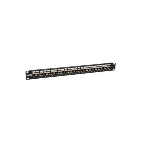 Tripp Lite 24-port 1u Cat6/5 Feed-thru Patch Panel (N254024SH)