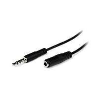 StarTech 1m Slim 3.5mm Stereo Extension Cable M (MU1MMFS)