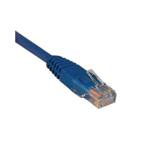 Tripp Lite 50ft Cat5e Molded Patch Cable M/m Blue (N002050BL)