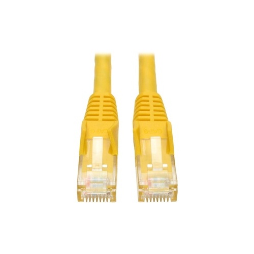 Tripp Lite 15ft Cat6 Snagless Patch Cable Mm Yellow (N201015YW)