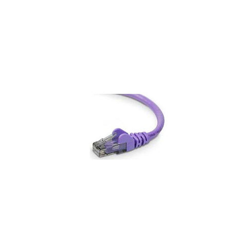 Belkin Cat6 Snagless Patch Cable (A3L98001PURS)