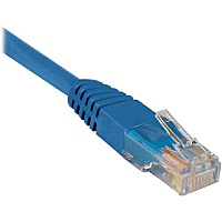 Tripp Lite 100ft Cat5e Molded Patch Cable M/m Blue (N002100BL)