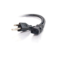 C2G 2ft Universal Power Cord (c13 To 5-15p) (29925)