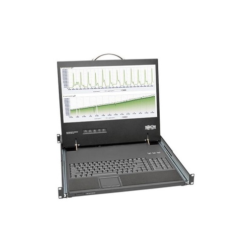 Tripp Lite 1u Rack Console Kvm Short Depth 19in Lcd (B02100019SH)