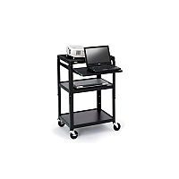 Bretford Av Notebook & Proj Cart, Adj Top Shelf (A2642NSE)