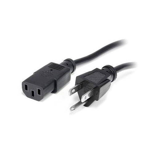 StarTech 3ft Power Cord, Nema 5-15p To C13 Cable (PXT101_3)