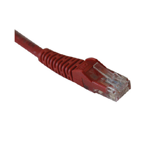 Tripp Lite 5ft Cat6 Snagless Patch Cable M/m Red (N201005RD)