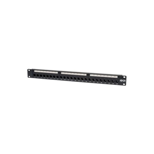 Tripp Lite 24-port 1u Cat6/5 Feed-thru Patch Panel (N254024)