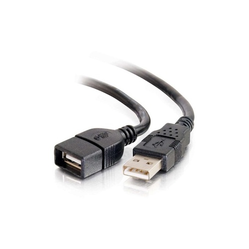 C2G 2m Usb Extension Cable - 2.0 M/f Black (52107)
