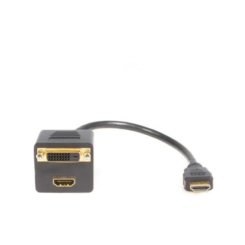 StarTech 1ft Hdmi Splitter Cable Hdmi To 2x Dvi-d (HDMISPL1DH)
