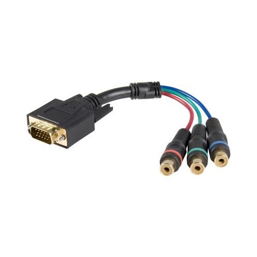 StarTech 6in Hd15 To Component Rca Breakout Cable (HD15CPNTMF)