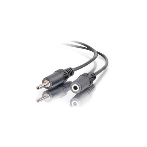 C2G 1.5ft. 3.5mm Stereo Audio Ext. Cbl M/f (40405)