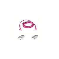 Belkin 7ft Cat5e Patch Cable Pink (A3L79107PNK)
