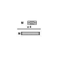 Digi International Digi Acceleport Xp And Neo 4 Port Db-9m (76000528)