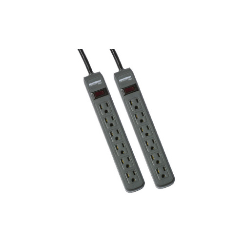 Minuteman UPS 2-pack Strips 241 Joules 3-ft Cord (MMS362P)