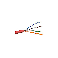 Belkin Cat5e Bulk Solid Cable 1000 Ft Red (A7L5041000RED)