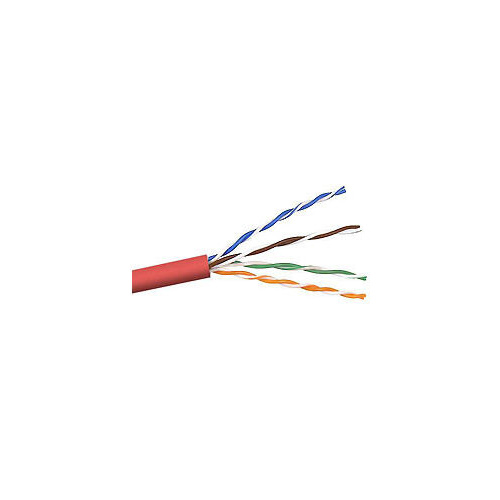Belkin Cat5e Bulk Solid Cable 1000 Ft Red (A7L5041000RED)