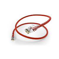 Uncommonx 2ft Red Cat6 Clearfit Patch Cable (10099)