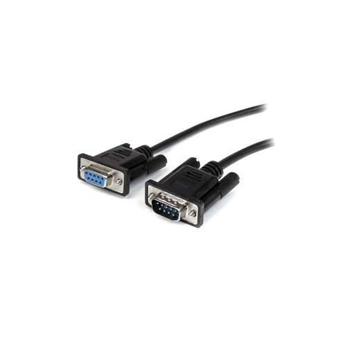 StarTech 3m Straight Through Serial Cable M/f Bk (MXT1003MBK)