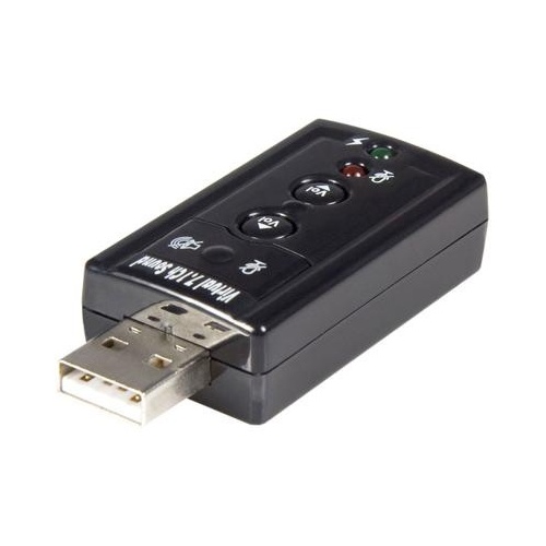 StarTech Virtual 7.1 Usb Stereo Audio Adapter (ICUSBAUDIO7)