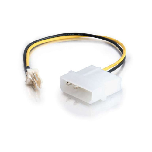 C2G 6in 3-pin Fan To 4-pin Power Adapter Cbl (27077)