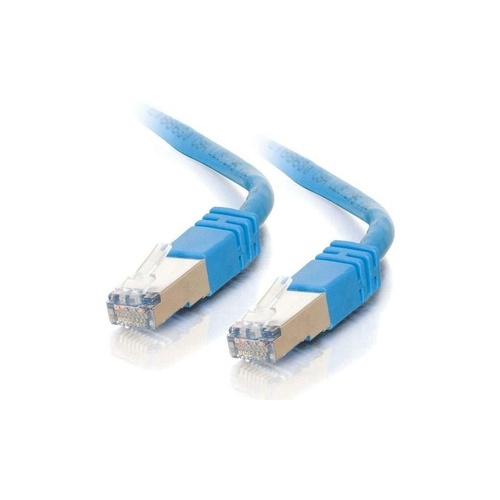 C2G 75ft Cat5e Molded Stp Cbl-blu (28701)