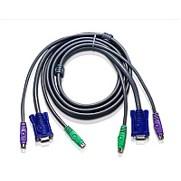 Aten All-in-one Micro-lite Kvm Cbl 15ft Ps/2 (2L5005P)