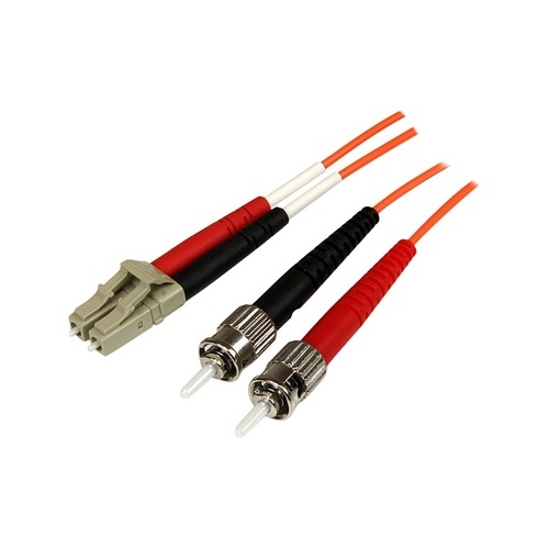 StarTech 3m Ofnp Lc To St Duplex Fiber Cable (50FIBPLCST3)