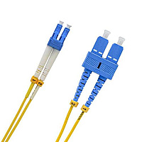 Weltron 5 Meter Lc/sc 8.3 Sm Duplex Fiber (9015025M)