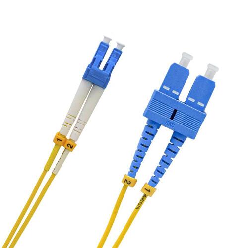 Weltron 5 Meter Lc/sc 8.3 Sm Duplex Fiber (9015025M)