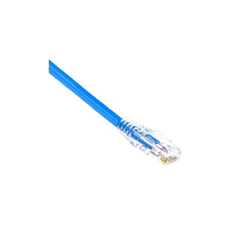 Weltron 1ft Blue Snagless Cat5e Utp Patch Cable (90C5ECBBL001)