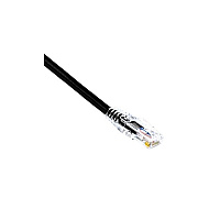 Weltron 50ft Black Cat6 Snagless Patch Cable (90C6CBBK050)