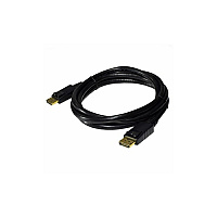 Weltron 6 Display Port Male To Male Cable Black (917206)