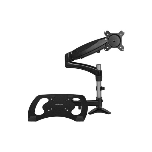 StarTech Monitor Arm - Single, Laptop Stand, Desk (ARMUNONB)