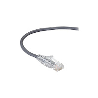 Black Box Cat6 250-mhz Snagless 28awg Stranded Ethernet Patch Cable - Unshielded (utp), Cm Pvc (rj45 M/m), Gray, 10-ft. (3.0-m) (C6PC28GY10)