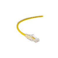 Black Box Cat6 250-mhz Snagless 28awg Stranded Ethernet Patch Cable - Unshielded (utp), Cm Pvc (rj45 M/m), Yellow, 2-ft. (0.6-m) (C6PC28YL02)