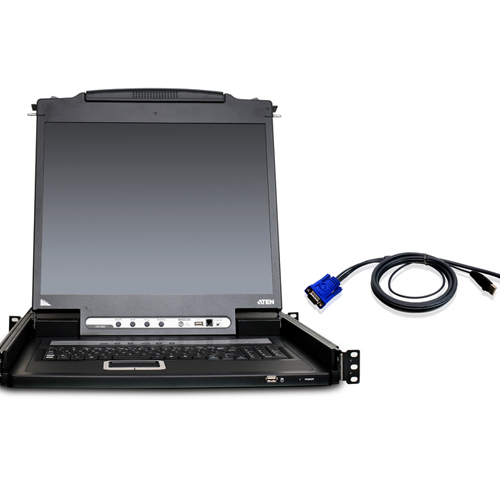 Aten Cl5708n W/ 8 Usb Kvm Cables (CL5708NUKIT)
