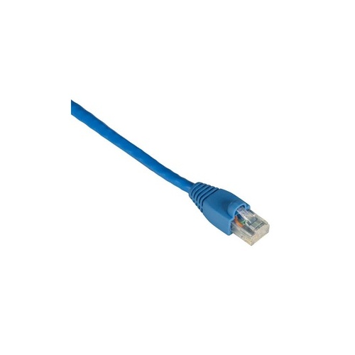 Black Box Cat6 550-mhz Snagless Stranded Ethernet Patch Cable-unshielded (utp), Cm Pvc (rj45 M/m), Blue, 3-ft. (0.9-m), 25-pack (SL641000325PAK)